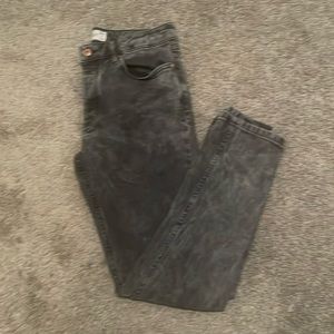 Topman for Nordstrom Dark Gray Skinny Jean size 32x30